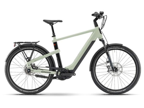 Winora YAKUN R5 PRO UNISEX i750Wh 5-G Nexus 24 Winora BCXK pistachio gloss Rh 50