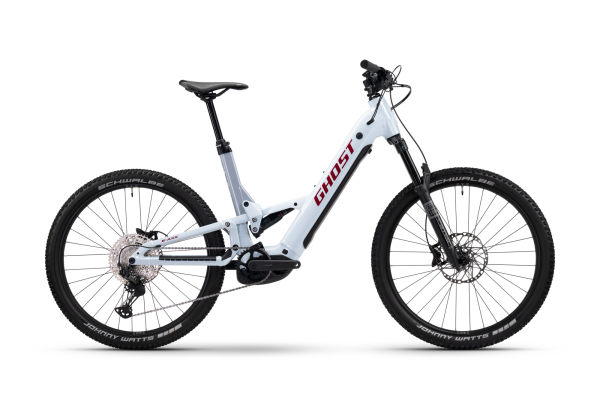 GHOST E-ASX ADVANCED LOW snow blue/shadow gray - glossy L